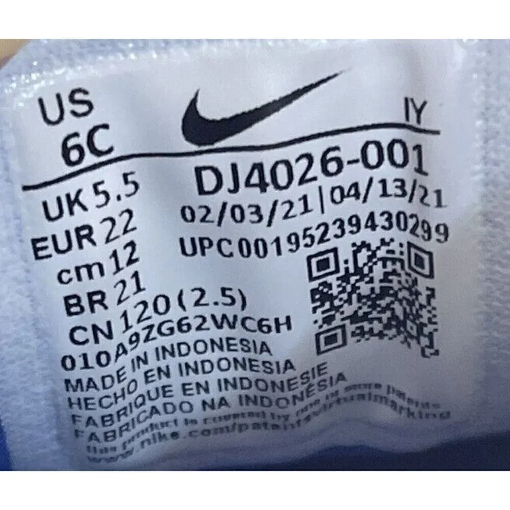 Nike Little Posite One (TD) Shoes Photon Dust/Silver DJ4026 001 Toddlers Sz 6C